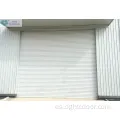 Puerta de obturador de aluminio de dos capas personalizada